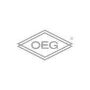 OEG inspection flap with ventilation grille, white