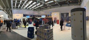 The first day of the trade fair is coming to an end 