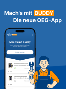 Fallo con Buddy. Il tuo aiutante digitale per i prodotti OEG. 